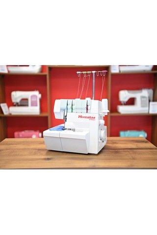 Moonstar Ev Tipi 3 İp Reçme Dikiş Makinesi / Df858ld Beyaz