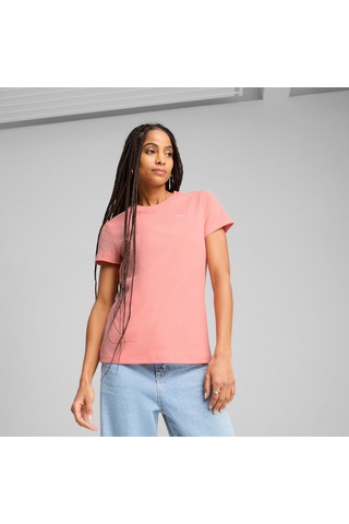 Puma 68502118 Ess Elevated Tee Kadın Spor Tişört Pembe