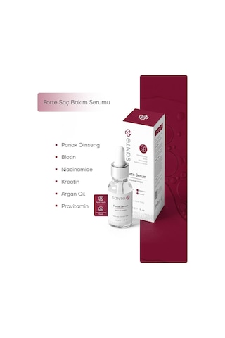 Yoğun Saç Dökülmesi Karşıtı Biotin & Keratin & Ginseng Forte Saç Serumu 30 Ml
