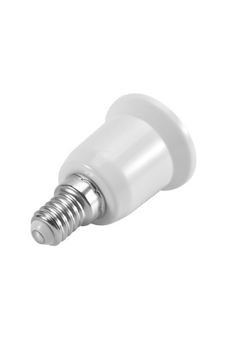 E14'ten E27'ye Uzatma Tabanı Led Cfl Ampul Lamba Adaptörü Dönüştürücü Vida Soketi