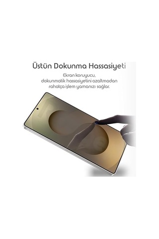 Galaxy S25 Ultra İçin Kolay Kurulum Ekran Koruyucu Otomatik Toz Toplayan Hava Kabarcığı Bırakmayan Dokunmatiği Ve Görüntü Kalitesini Etkilemeyen Ekranı Tam Kaplayan Cam Koruyucu