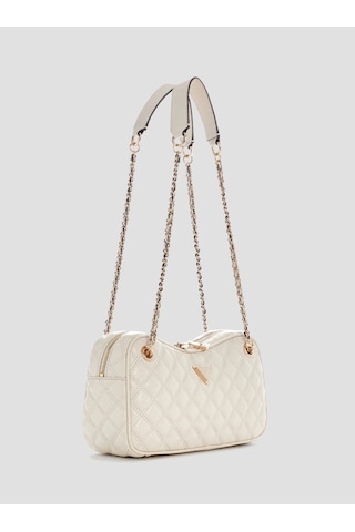 Guess Giully Ii Kadın El Çantası-qg967309 Ekru