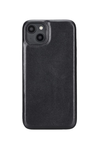 Apple iPhone 15 Plus Uyumlu Deri Arka Kapak Rock Rst1 Çok Renkli