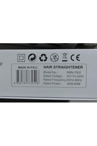 Roben Profesyonel Saç Maşası Rbn-7000 230 C 25 Mm