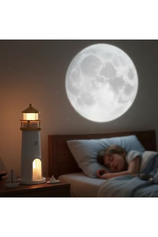 Büro Ev Ofis Hediyesi İçin Deniz Feneri Projektör Gece Lambası Diğer