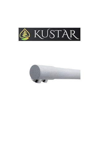 Kustar Gri Granit Kaplama 3 Yollu Arıtma Çıkışlı Mutfak Eviye Bataryası