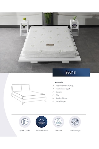 Bedpark Bedpark Bed13 Ultra Ortopedik Kilifli Visco Yatak