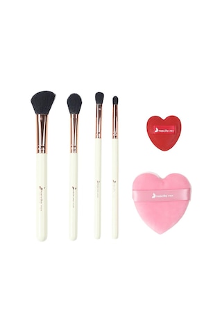 Nascita 4'lü Makyaj Fırçası & 2'li Puf Seti - 163