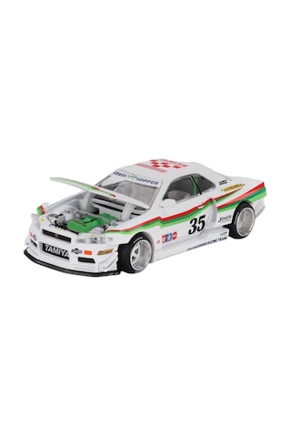 Mini Gt 167 Nissan Skyline Gt-r R34 Tamıya X Kaıdo House "the Grasshopper" V1 1/64 Model Araba