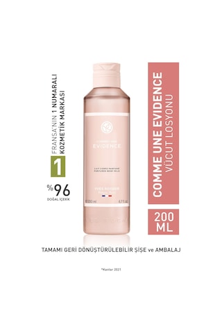 Vegan Comme Une Evidence Cildinizi Nemlendirici Parfümlü Vücut Sütü Losyonu 200 Ml