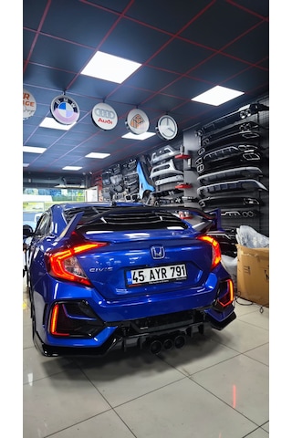 Honda Fc5 Typer Arka Tampon Kayar Led Sinyal
