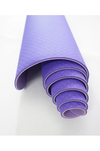 6mm Kalınlık Pilates Minderi / Yoga Matı 183x61cm-taşıma Askılı