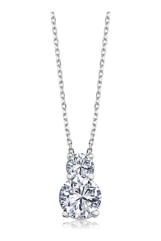 Mia Vento Çift Taş İkili Gümüş Set