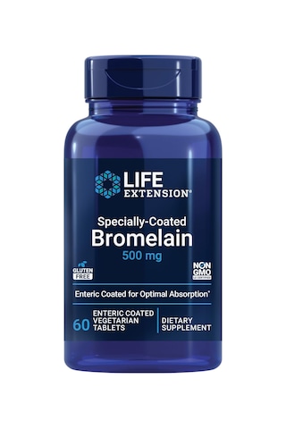Life Extension Bromelain Pineapple Extract Digestive Enzymes Joint Health Comfort 500 Mg 60 Caps