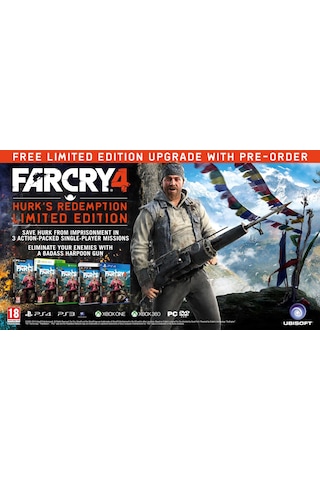 Far Cry 4 Limited Edition Ps3 Playstation 3 Cd Oyun Teşhir