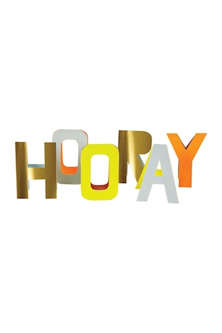Meri Meri - Hooray Tebrik Kartı