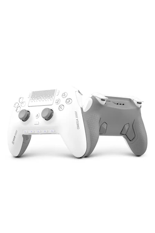 Scuf Omega Ps5 & Pc Kablosuz Kontrol Cihazı Beyaz Resmi Lisanslı, Tmr Analoglar Ve Omron Mekanik Switchler