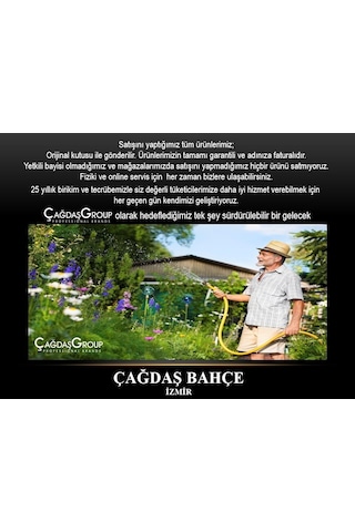 GF 7027 Bahçe Sulama Hortumu Kiti 25 Metre Hortum