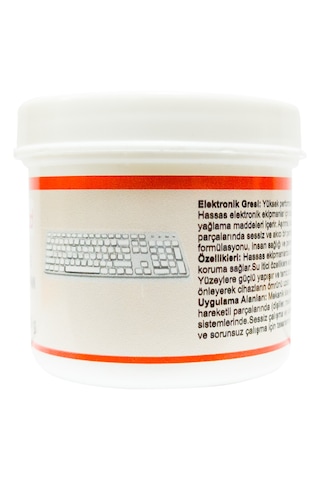 Klavye Yazıcı Fan Elektronik Cihaz Plastik Aksam Silikon Gres Yağı 50 Gr 1 Adet