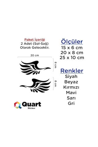 Kanat Ayna Oto Sticker Araba Sticker