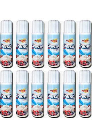 Myday Cremio Sprey Krem Şanti 250 Ml 12 Li Myday Cremio Sprey Krem Şanti 250 Ml 12 Li