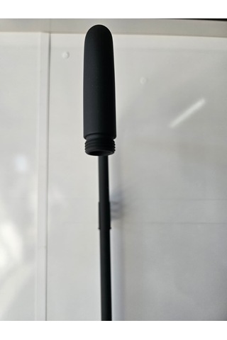 304 Paslanmaz Siyah Boru Duş Seti Borusu Ana Gövde Borusu Ve Su Dağıtıcı 2'li Takım Siyah