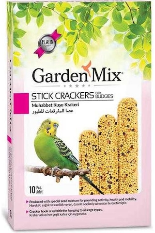Gardenmix Muhabbet Kuşu Krakeri 10 Adet Gardenmix Muhabbet Kuşu Krakeri 10 Adet