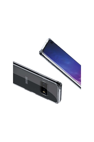 Benks Galaxy S10 Plus Kılıf Benks Magic Crystal Clear Glass Kapak ZORE-218087
