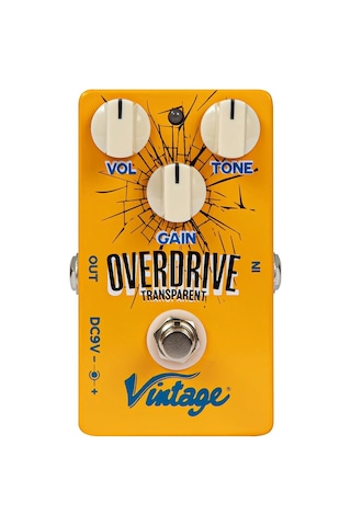 Vintage Vfx08 Transparent Overdrive Pedalı