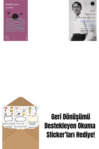 Everest Açıkhava 31 - Lavinia + Bir Roman Kahramanı Orhan Veli Ciltli + Okuma Sticker'ları