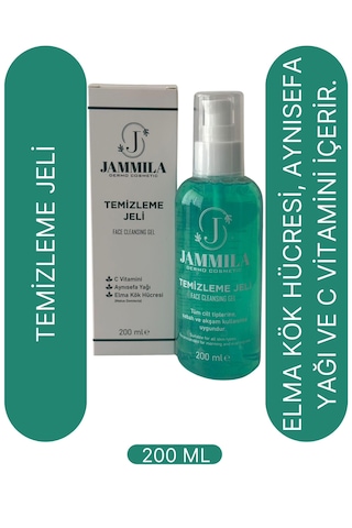 Jammila Yüz Temizleme Jeli 200 ML Jammila Yüz Temizleme Jeli 200 ML