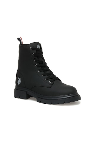 U.S. Polo Assn. Halles Krk 2Pr Siyah Kadın Biker Bot 101207996 Siyah