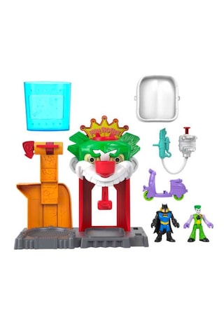 Imaginext DC Super Friends Renk Değiştiren Joker Eğlence Evi Oyun Seti HMX55