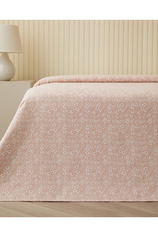 Dulcie Çift Kişilik Pike 200x220 Cm Pembe