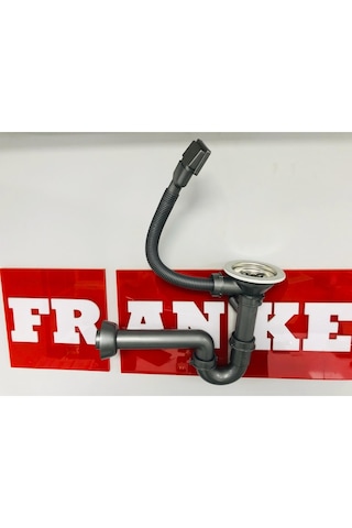 Franke Ve Dominox 1 Gözlü Büyük Kafa Çelik Evye Sifonu