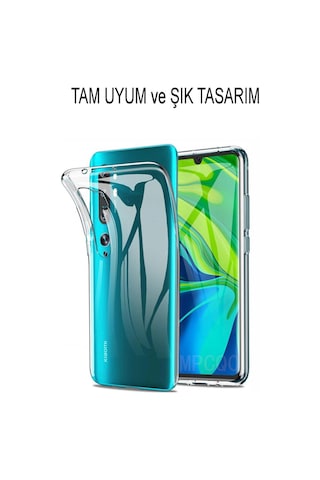 Xiaomi Mİ Max 3 Kapak 1mm Şeffaf Silikon Kılıf
