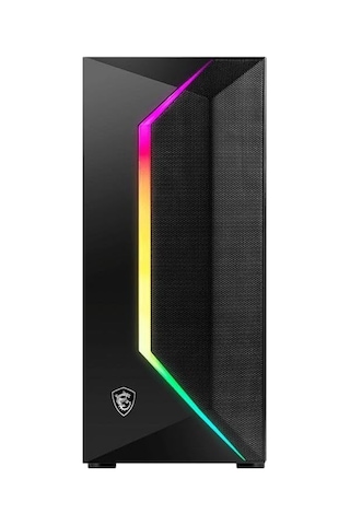 Mag Vampırıc 100r Temperlı Cam 1 X A-rgb Fan 1 X 120mm Fan Atx Gamıng Bılgısayar Kasası