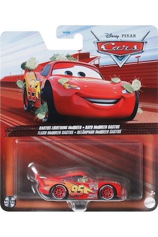 Cars Tekli Karakter Araçlar - Cactus Lightning Mcqueen