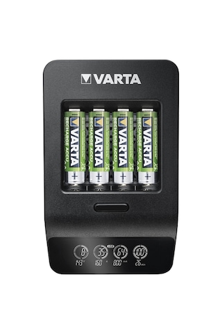 Varta 57684 Pil Şarj Cihazı + Varta 2100 mAh Şarjlı Pil 4'lü