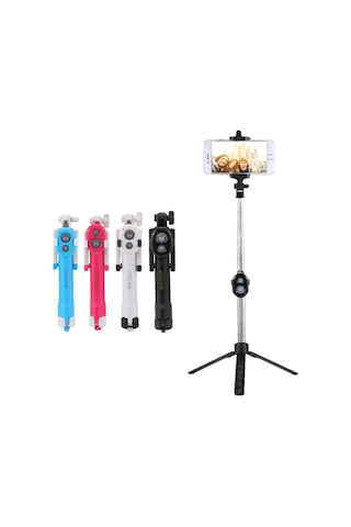 WXY-01 Bluetooth Kumandalı Tripod Selfie Çubuğu