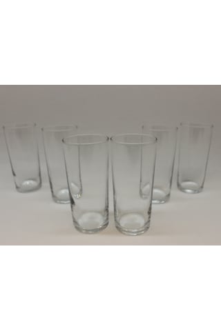 Paşabahçe 42138 Limonata Ve Rakı Bardağı Düz Model 6 Adet Bardak