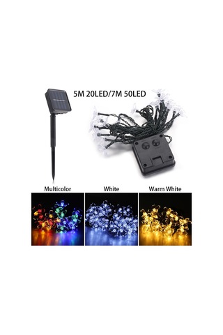 Dinleme Dizisi Güneş Enerjili Işık Dizisi Çok Renkli 20 20 Çok Renkli 20-20