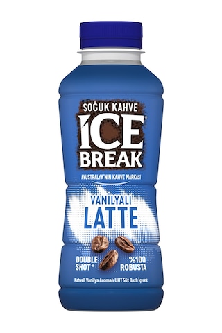 Ülker Ice Break Latte 375 Ml 8 Li Karma Latte-vanilya-şekersiz Latte-mocha Hazır