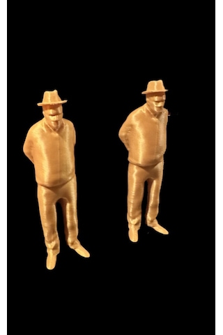 Mini Yaşlı Adam Figürü Umarell