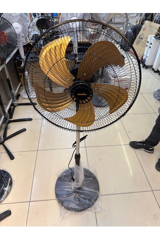 İntexstar 18 İnç 46 Cm Vantilatör 130watt Sessiz Motor 5 Gold Kanatlı