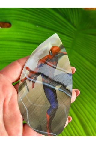 13x6 Cm 3 Boyutlu Değişen Spider Man Arma Dikiş Giyim Aksesuarı