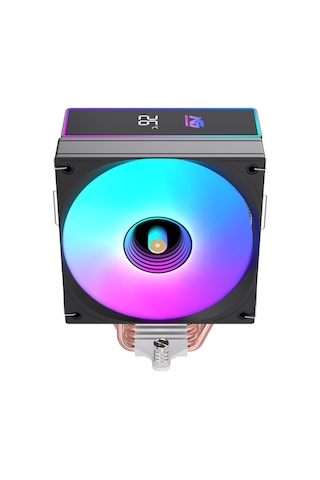 Ng Frost 400b 205w Tdp Argb Fanlı Derece Göstergeli Performans Kule Tipi Cpu Soğutucu Siyah