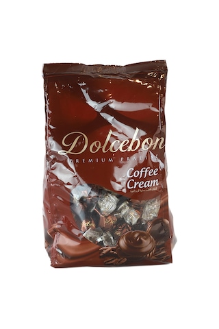 Dolcebon Kahve Aromalı Kremalı Sütlü Praline 1000 Gr. 1 Paket
