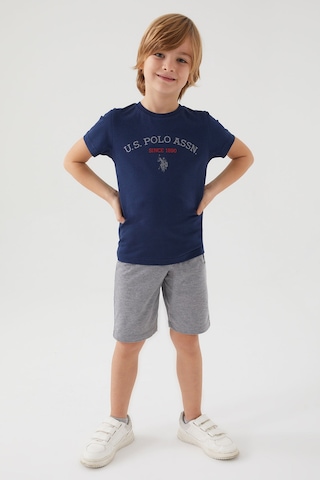 U.S. Polo Assn. Erkek Çocuk Lacivert Bermuda Takım 5274-33395 Lacivert