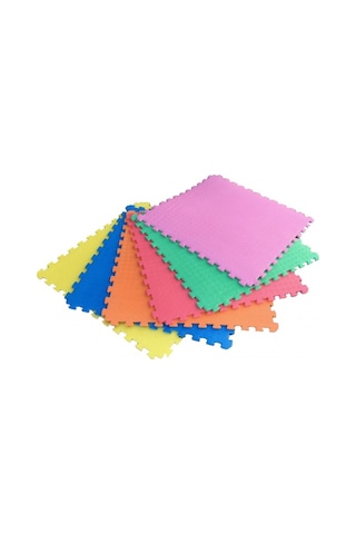 Tatami Minderi 100X100Cm Kalınlık 26Mm Kırmızı 100 Adet Çok Renkli